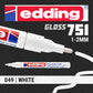 edding 751 Marqueur peinture brillante