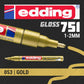 edding 751 Marqueur peinture brillante