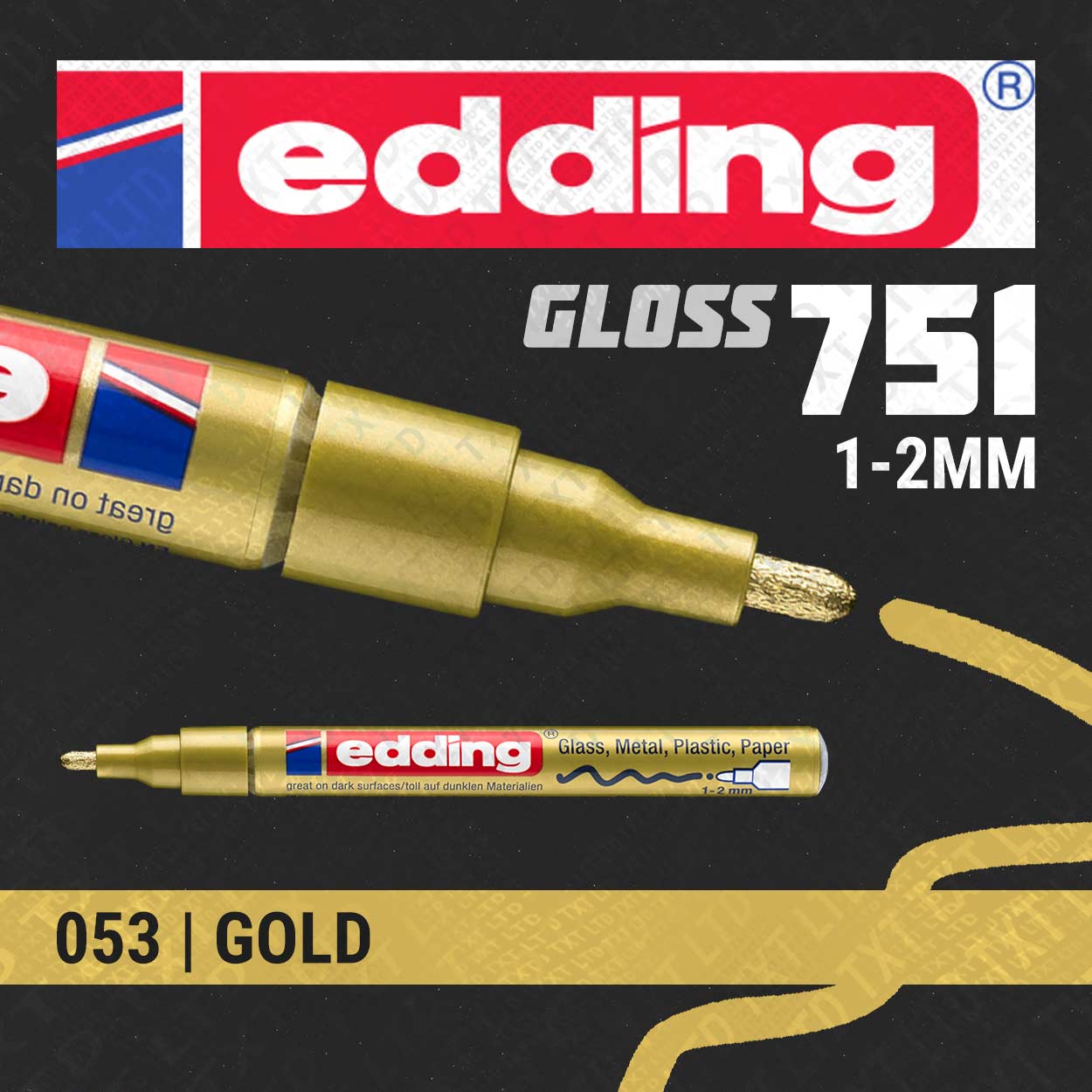 Edding 751 Gloss Verfmarker