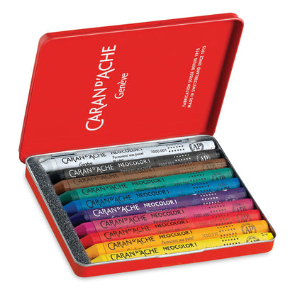 Caran d'Ache Neocolor I Permanent Wax Pastel (Loose + Sets)