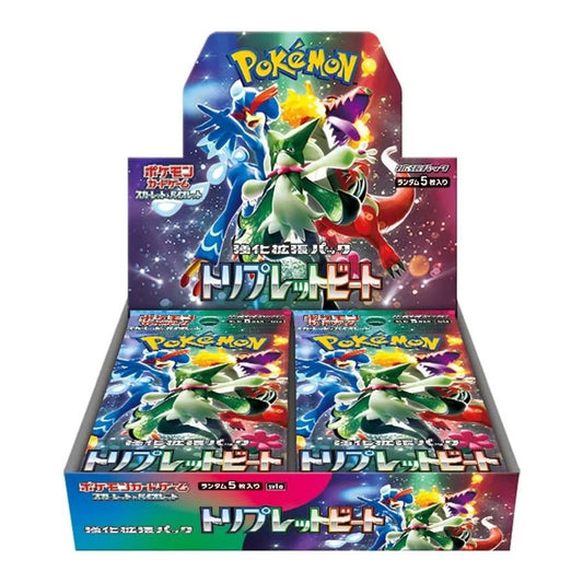Pokémon TCG Triplet Beat sv1a, scatola di buste da 150 carte (30 confezioni da 5)