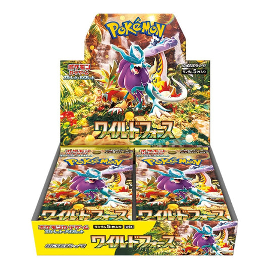 Pokémon TCG Wild Force sv5K, 150-Karten-Boosterbox (30 Packungen mit je 5)