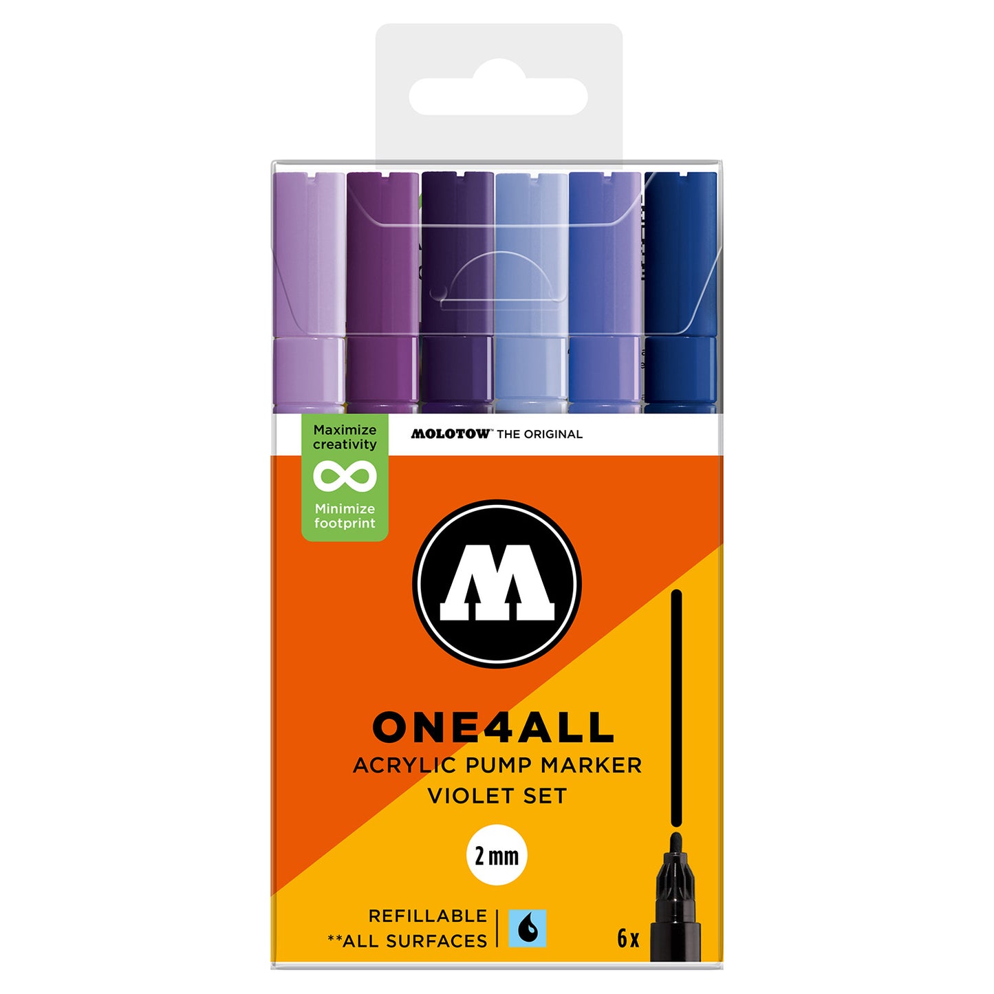 Molotow ONE4ALL 127HS 2mm Acrylic Marker