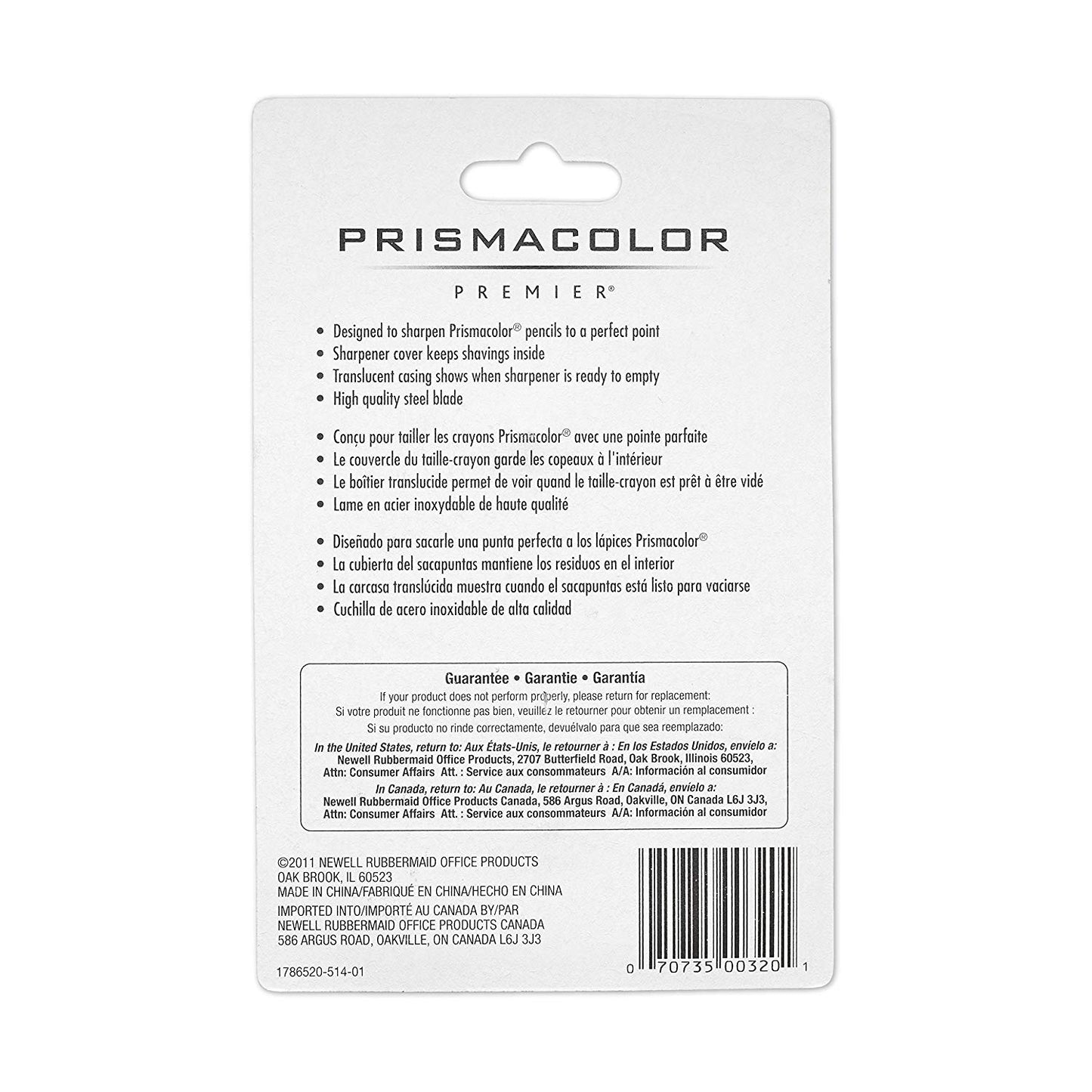 Taille-crayon à deux fentes Prismacolor Premier