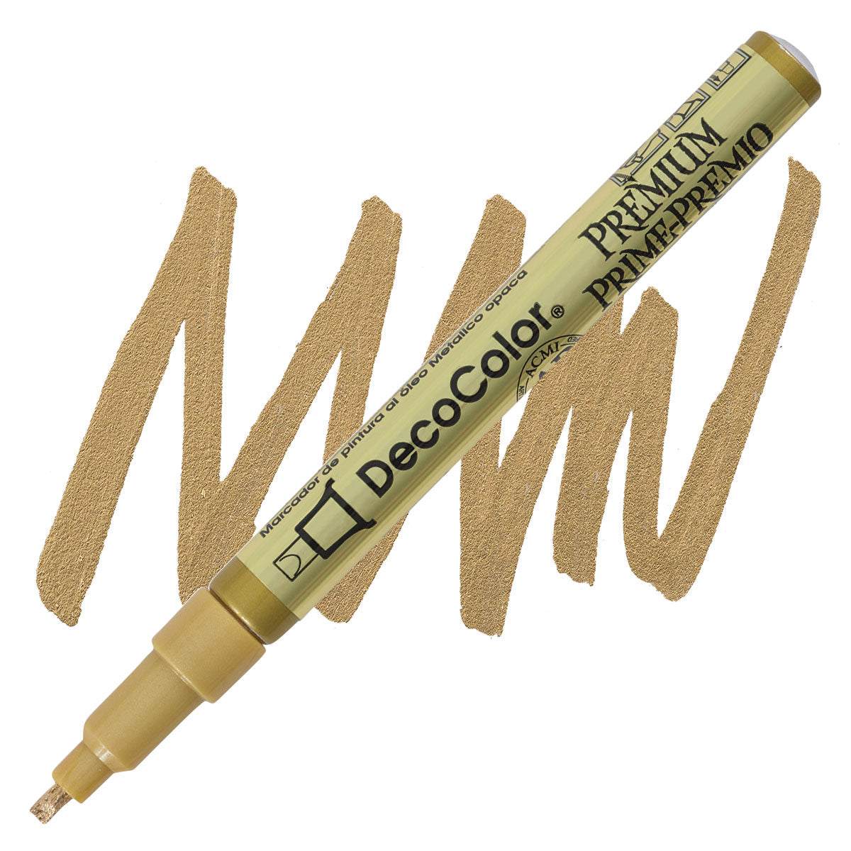 Decocolor Premium Paint Marker, 2mm Leafing/Flat Tip