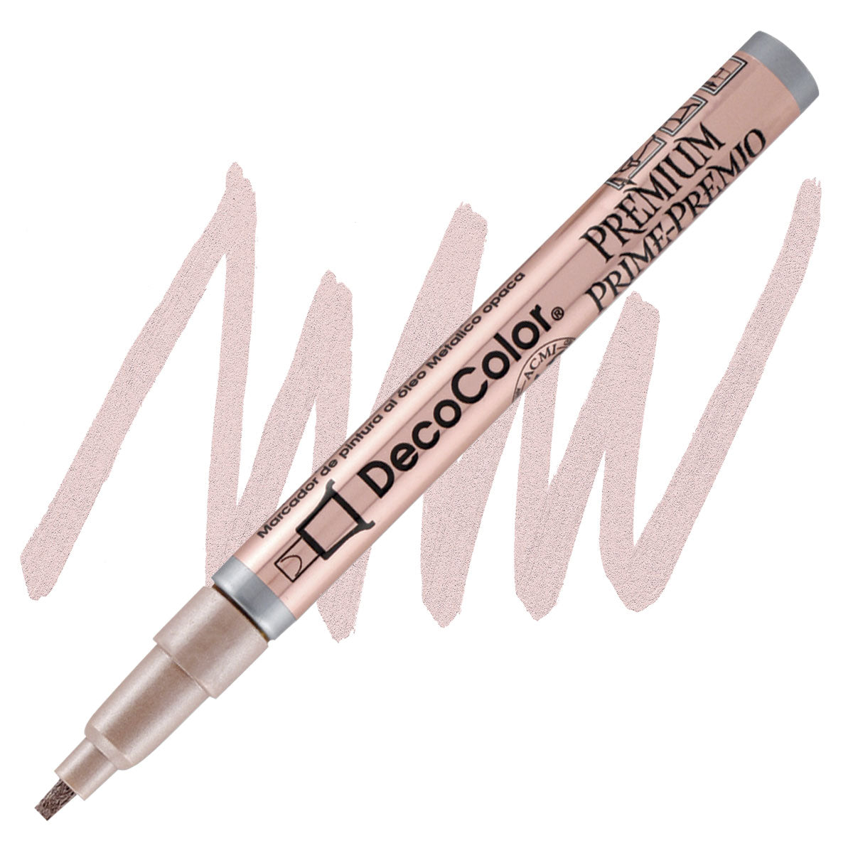 Pennarello a vernice Decocolor Premium, punta piatta/foglia da 2 mm