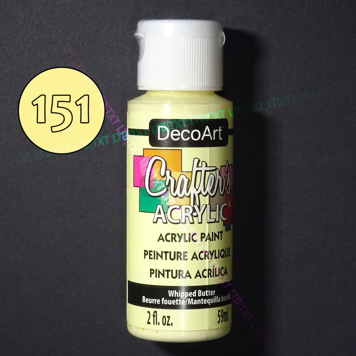 DecoArt Crafters Acrylique, 59 ml/2 oz. [couleurs 104 à 173]