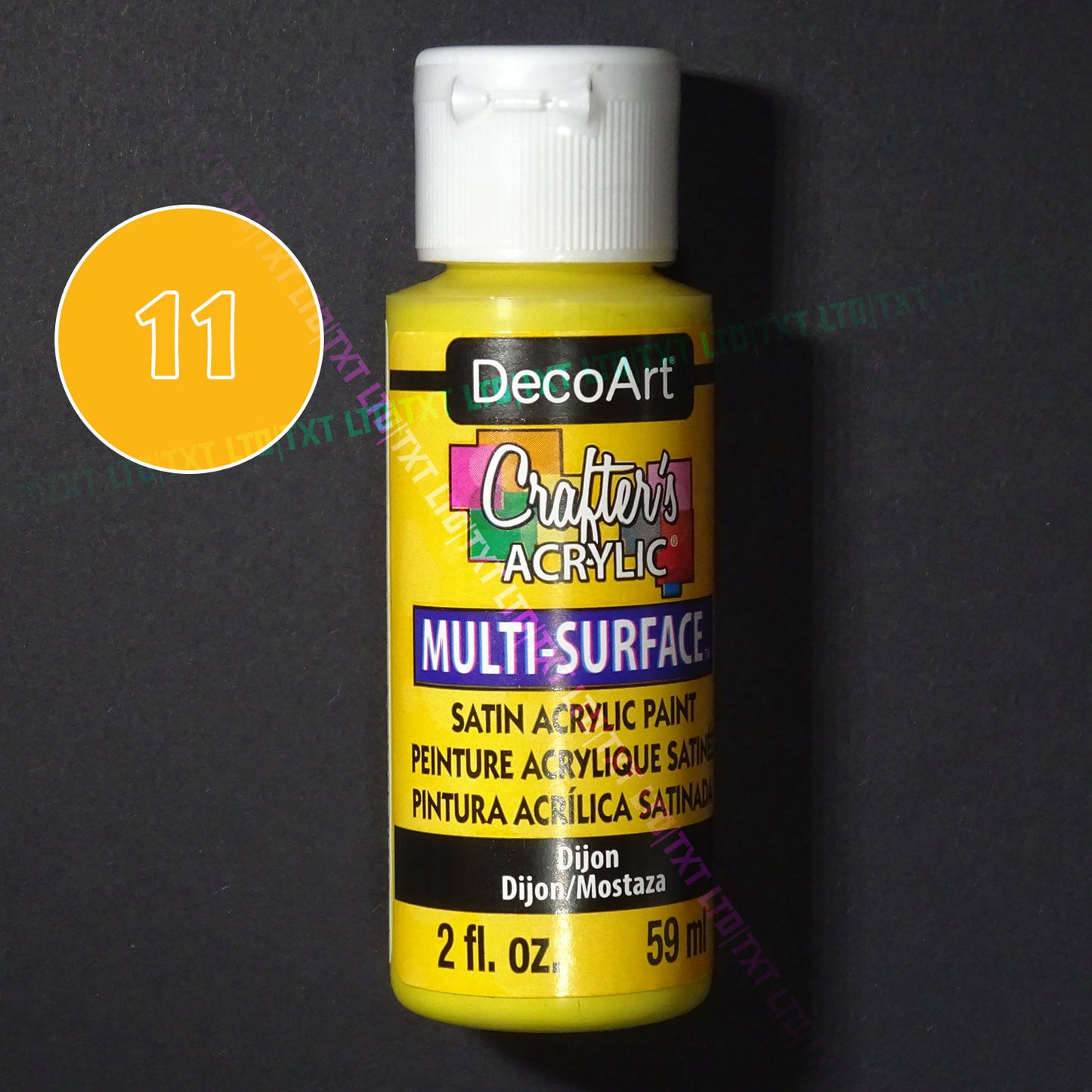 DecoArt Crafters Acrylic Multi-Surface, 59ml/2oz.