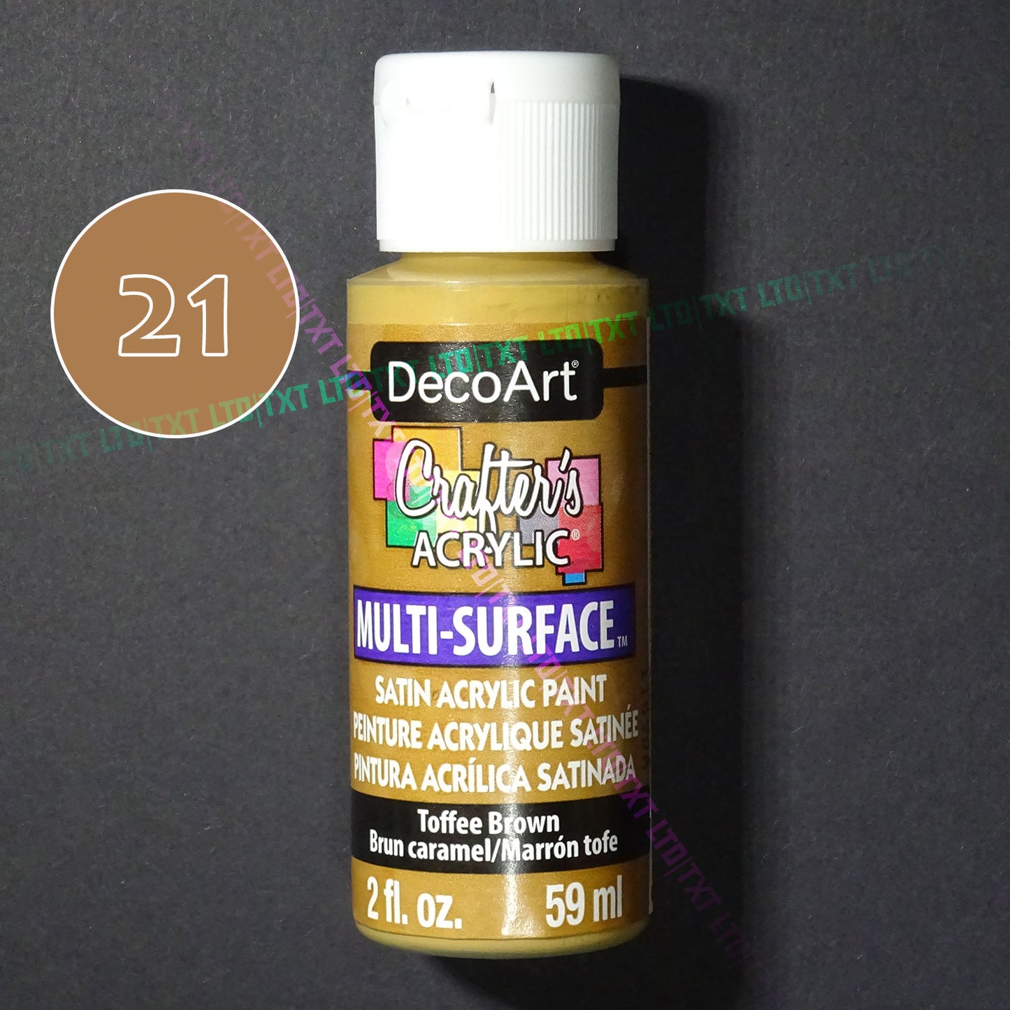 DecoArt Crafters Acrylic Multi-Surface, 59ml/2oz.