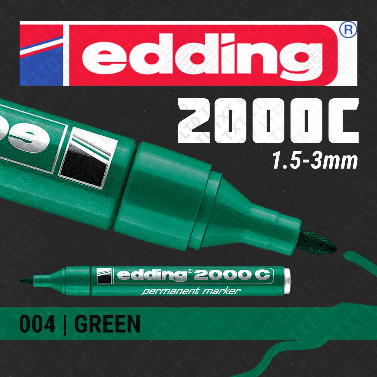 edding 2000C Permanent Marker 1.5-3mm