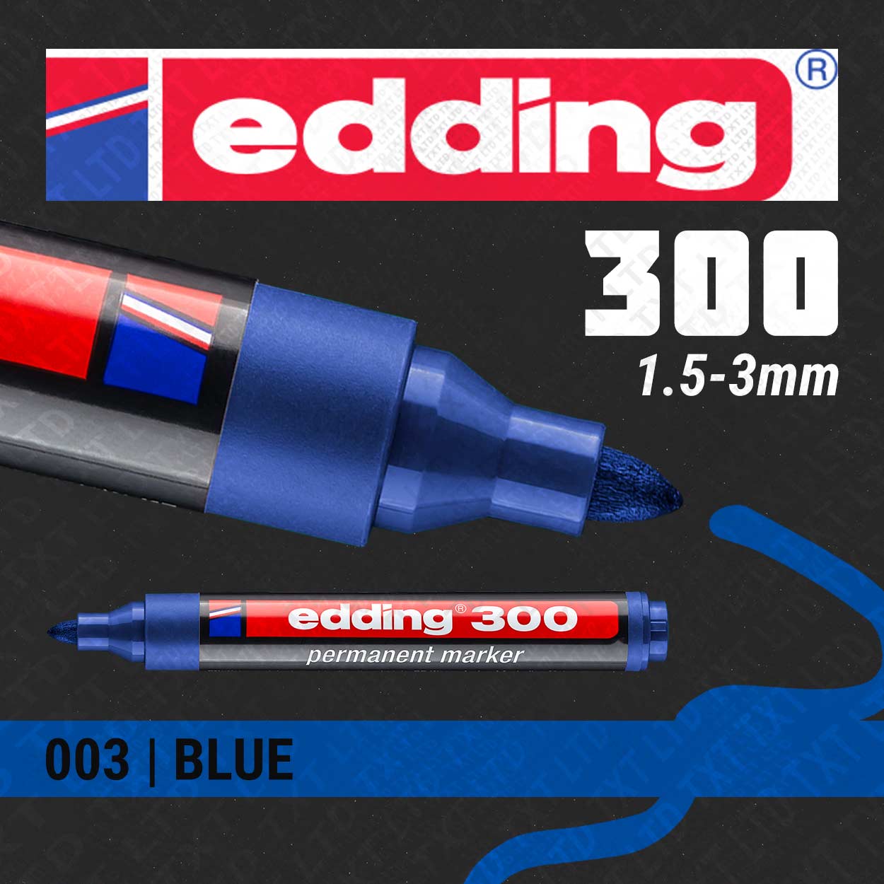 Penna indelebile Edding 300