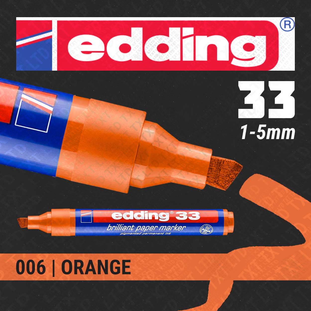 edding 33 Brilliant Paper Marker