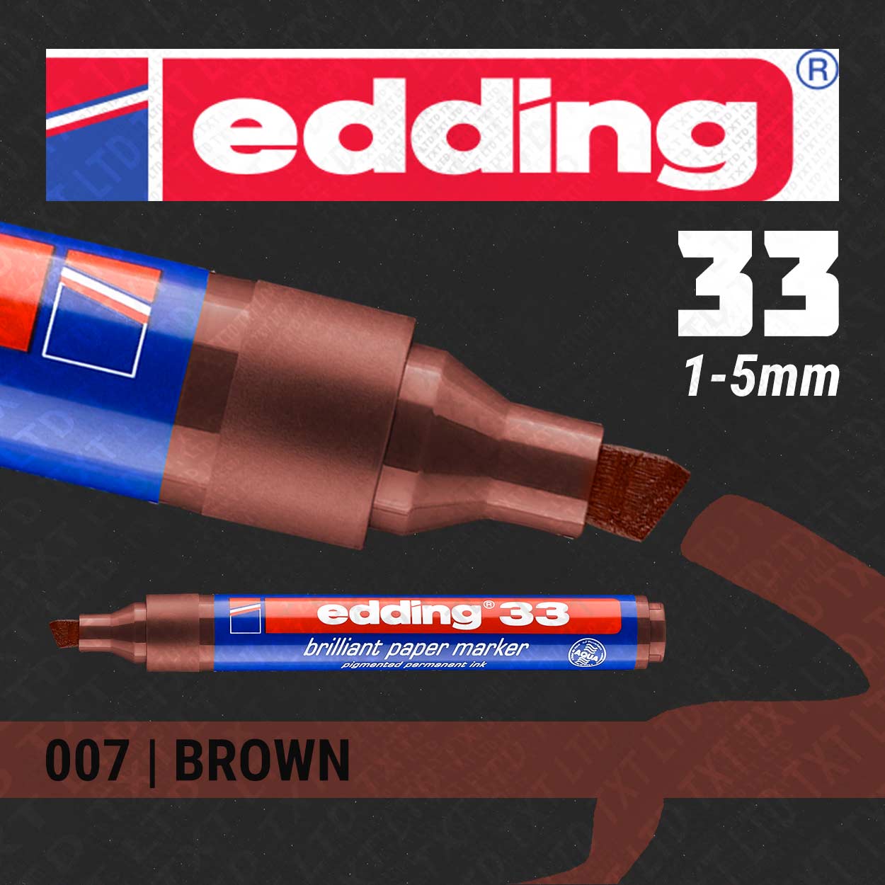 edding 33 Brilliant Paper Marker
