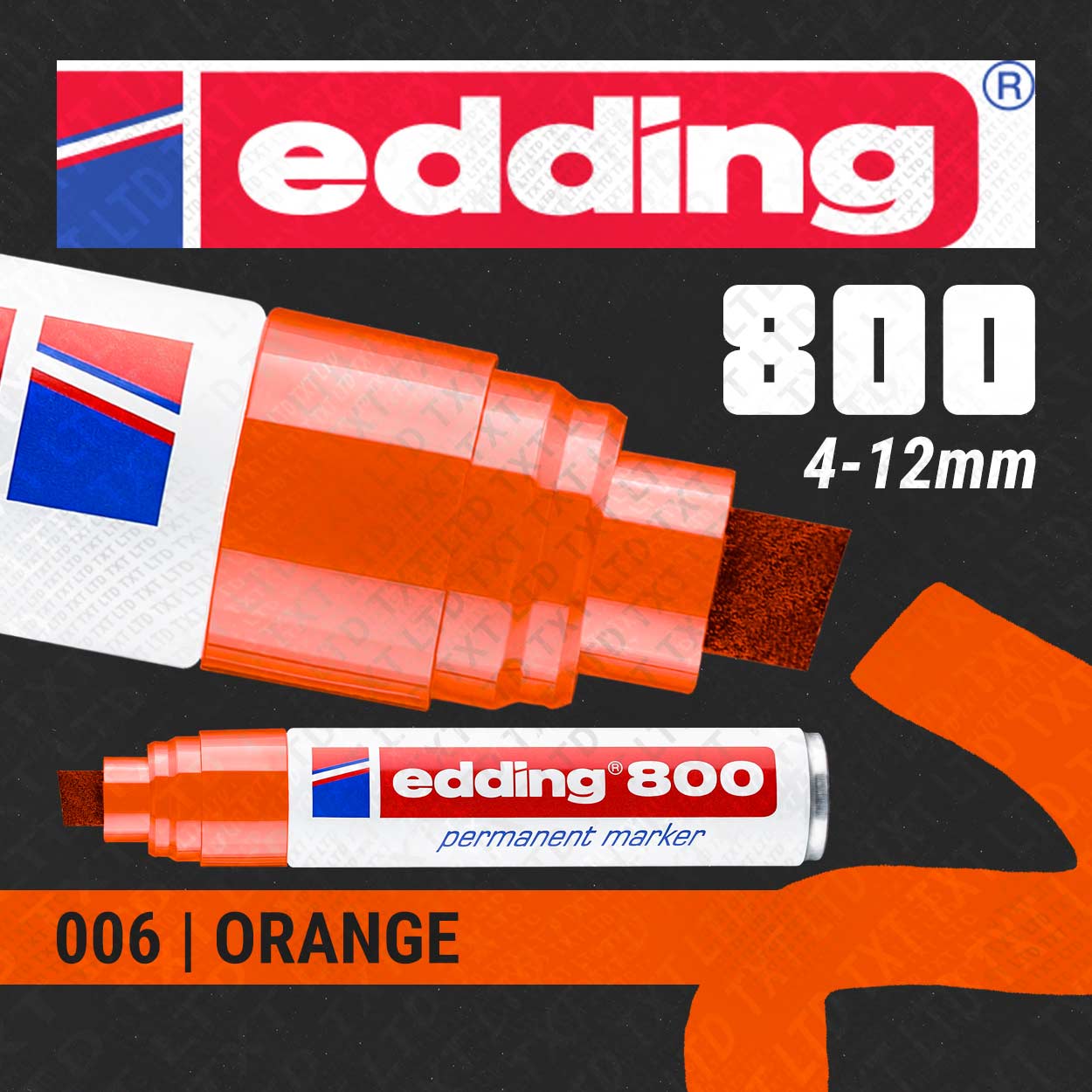 edding 800 Marqueur indélébile