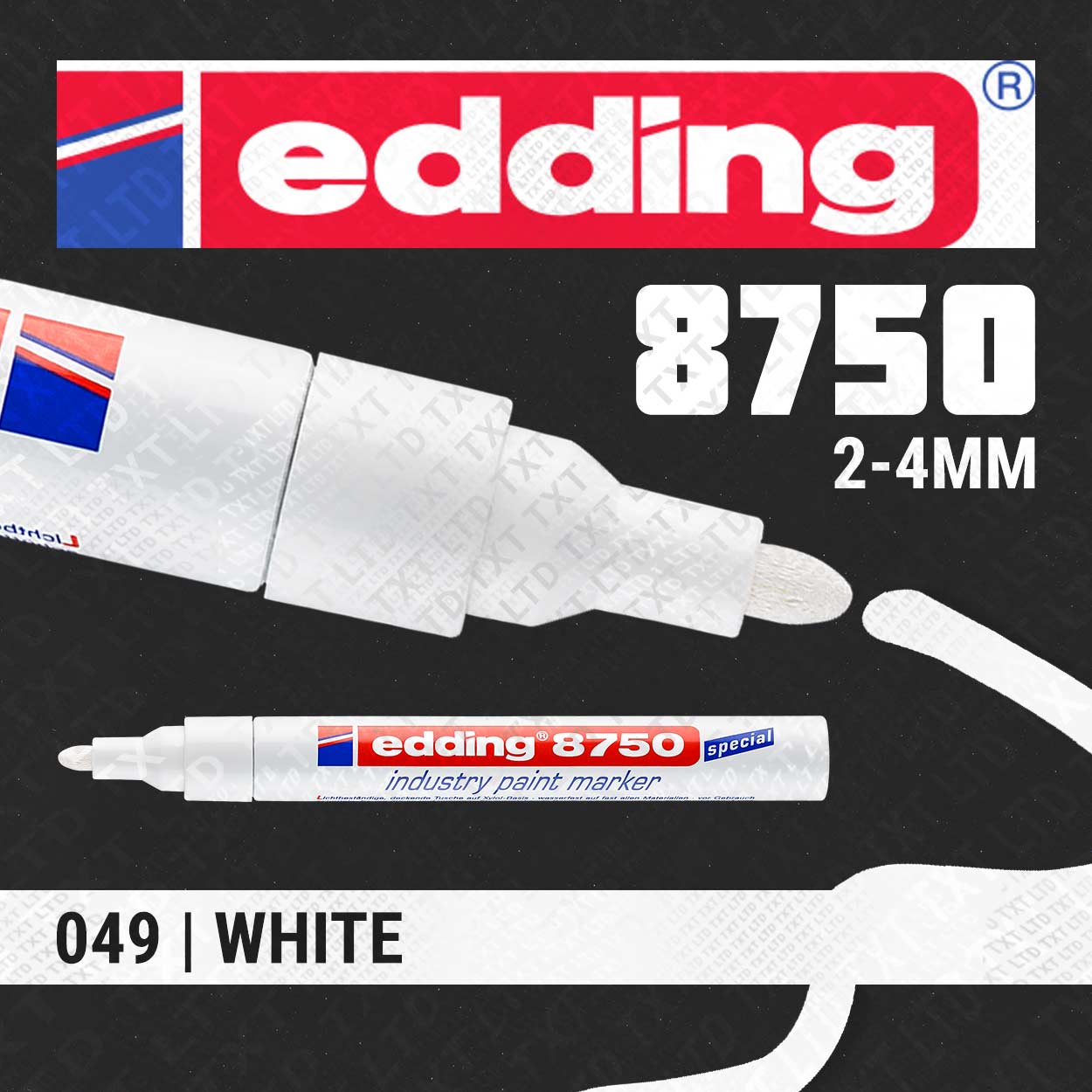 edding 8750 Industry Paint Marker 2-4mm