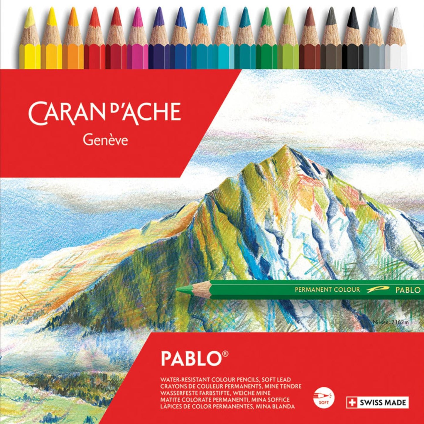 Caran d'Ache Pablo [Farben 001 bis 131]